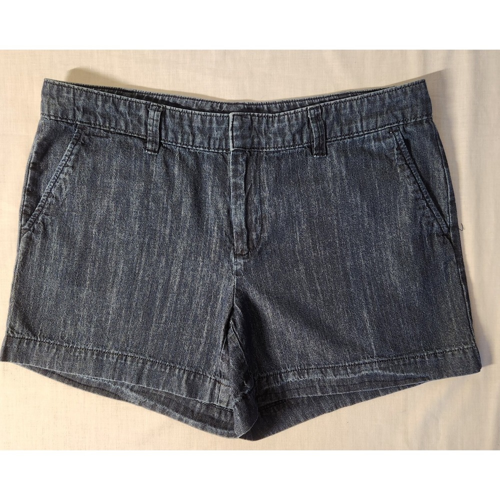 Gap Hadley Shorts Womens 12 Chambray Denim Casual‎ Stretch Pockets Summer